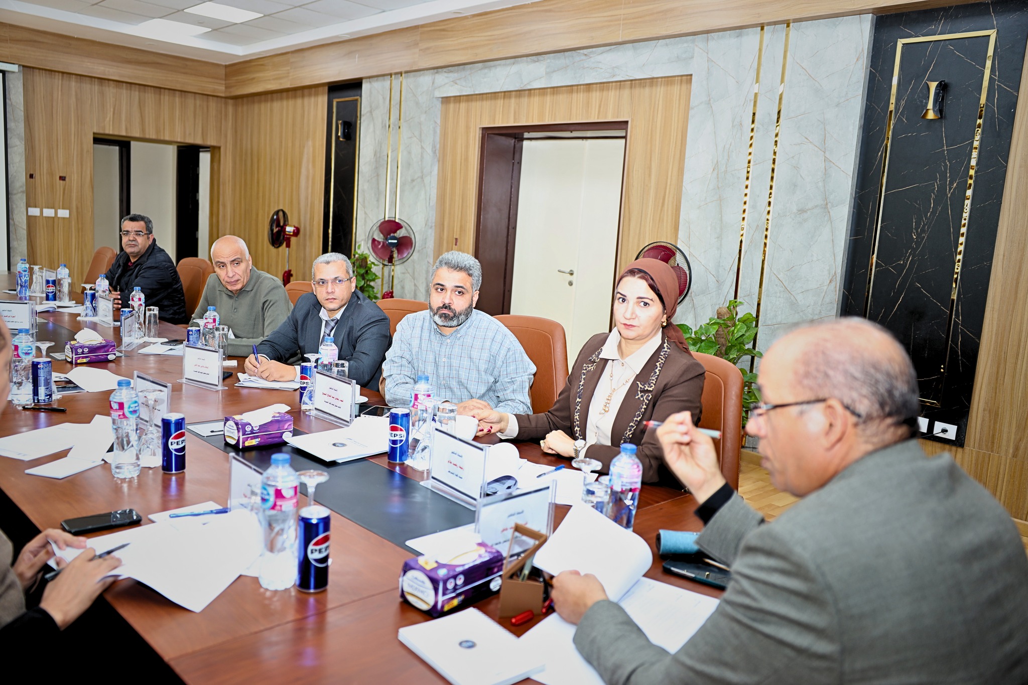 اجتماع المجلس الأكاديمي لجامعة المنصورة الأهلية بجلسته رقم (22)